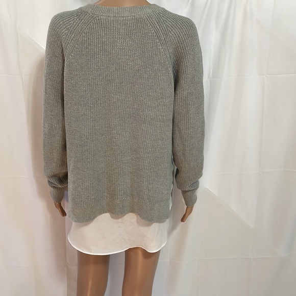 Lauren Ralph Lauren Layered Cable-Knit Sweater - Picture 8 of 8